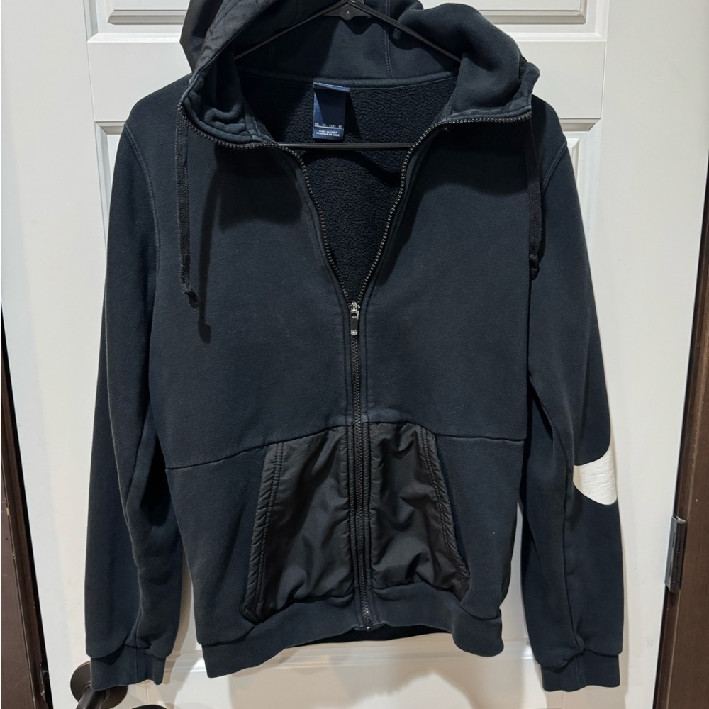 Nike Men's Black Zip-Up Sweater